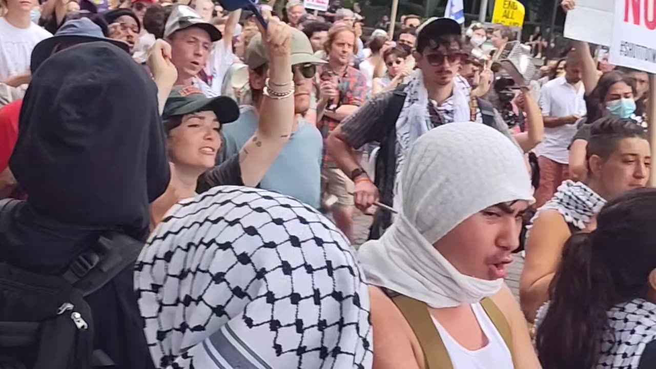 New York City supports Gaza. STOP THE GENOCIDE.