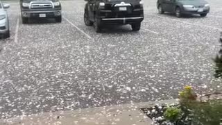 SHOCKING FOOTAGE! A devastating hailstorm just hit Texas 💥