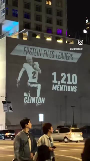 Someone just put a Pedo Bowl banner with Trump at the Superbowl