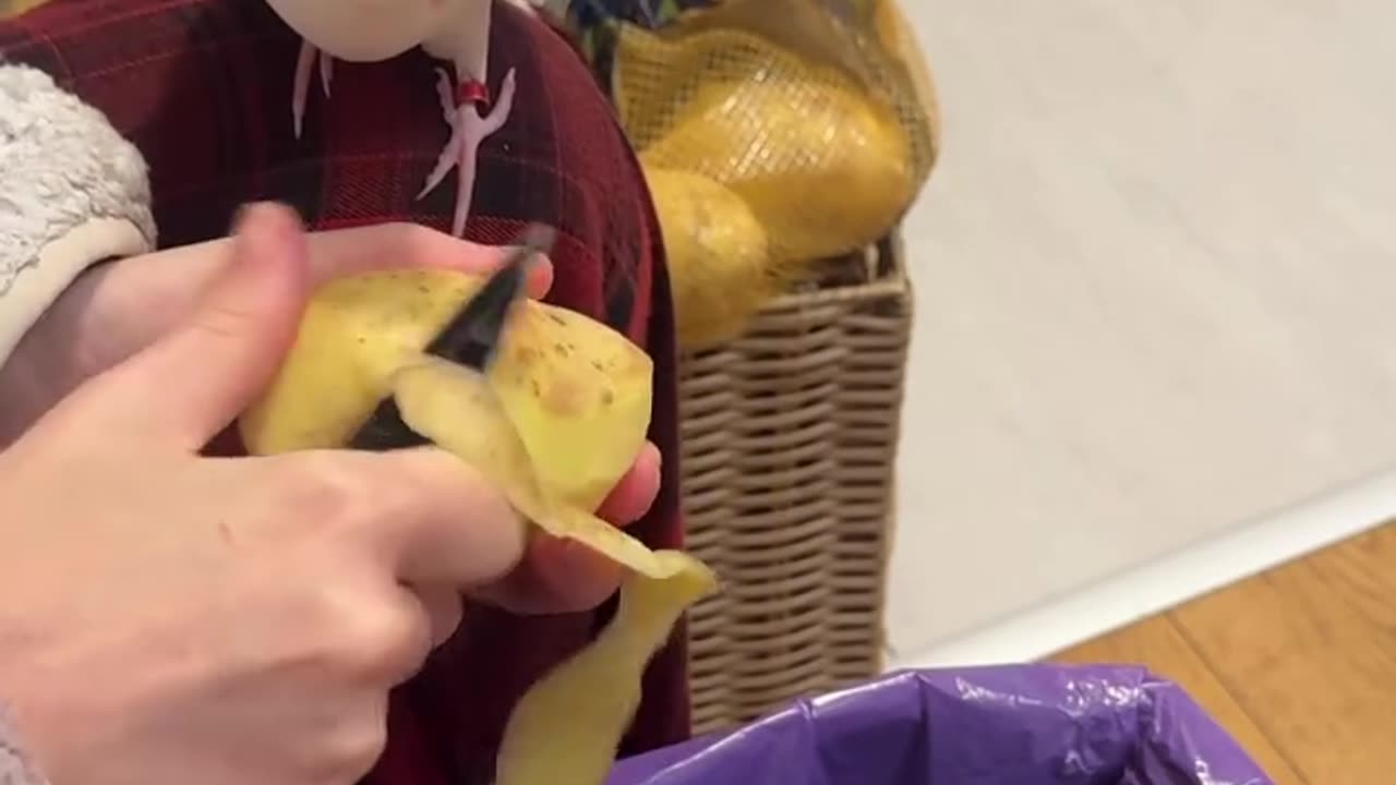 Musical accompaniment during work.