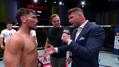 Esteban Ribovics Octagon Interview | UFC Vegas 108