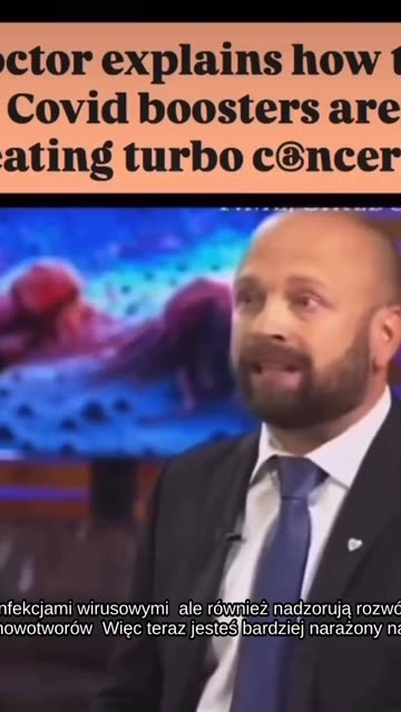 Dr Makis wyjaśnia, w jaki sposób zastrzyki z mRNA niszczą układ odpornościowy. Dlatego gdy ktoś zachoruje na raka, nie ma naturalnej obrony, by z nim walczyć.