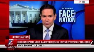 CBS Host Exposes Media Bias with Clueless, Hostile Interview of Sen. Rubio