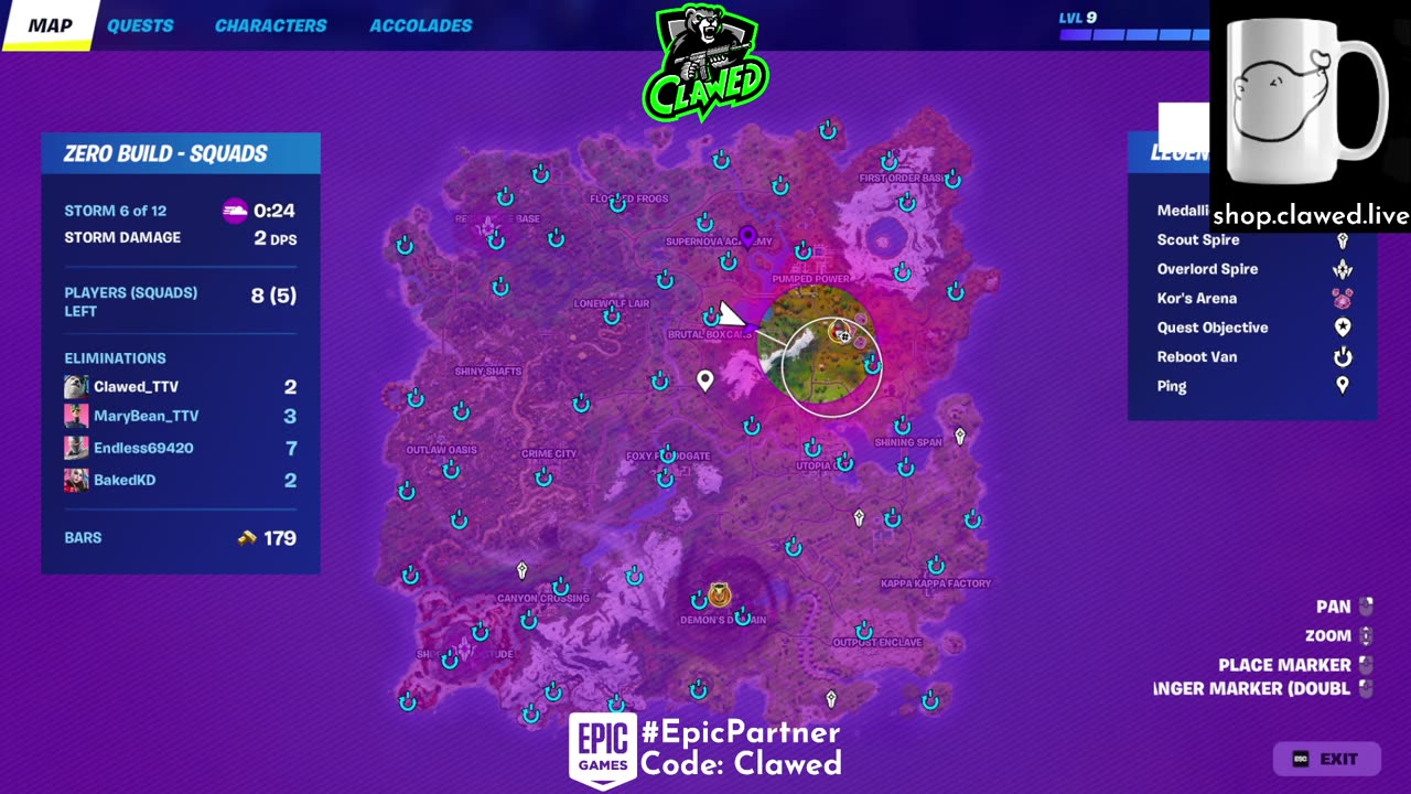 👀 FREE SKINS? 👀🔥#EpicPartner Code: Clawed 🔥 shop.clawed.live 🔥 !grabtap #ad 🔥