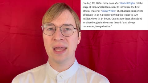 Luc's Sermon (Rachel Zegler BODIED in Variety Article!)