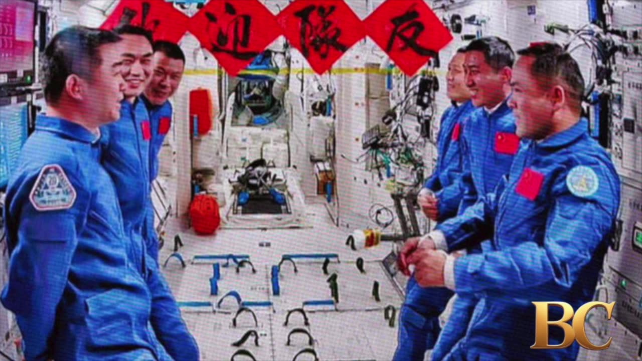 China’s stranded astronauts ‘in good condition’ after space debris delays planned return