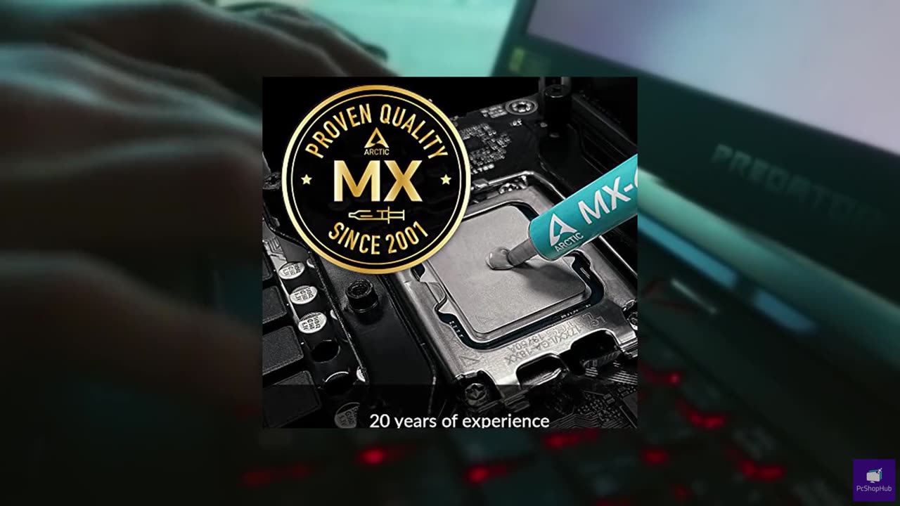 ARCTIC MX-6 (4 g, incl. 6 MX Cleaner) - Ultimate Performance Thermal Paste for C