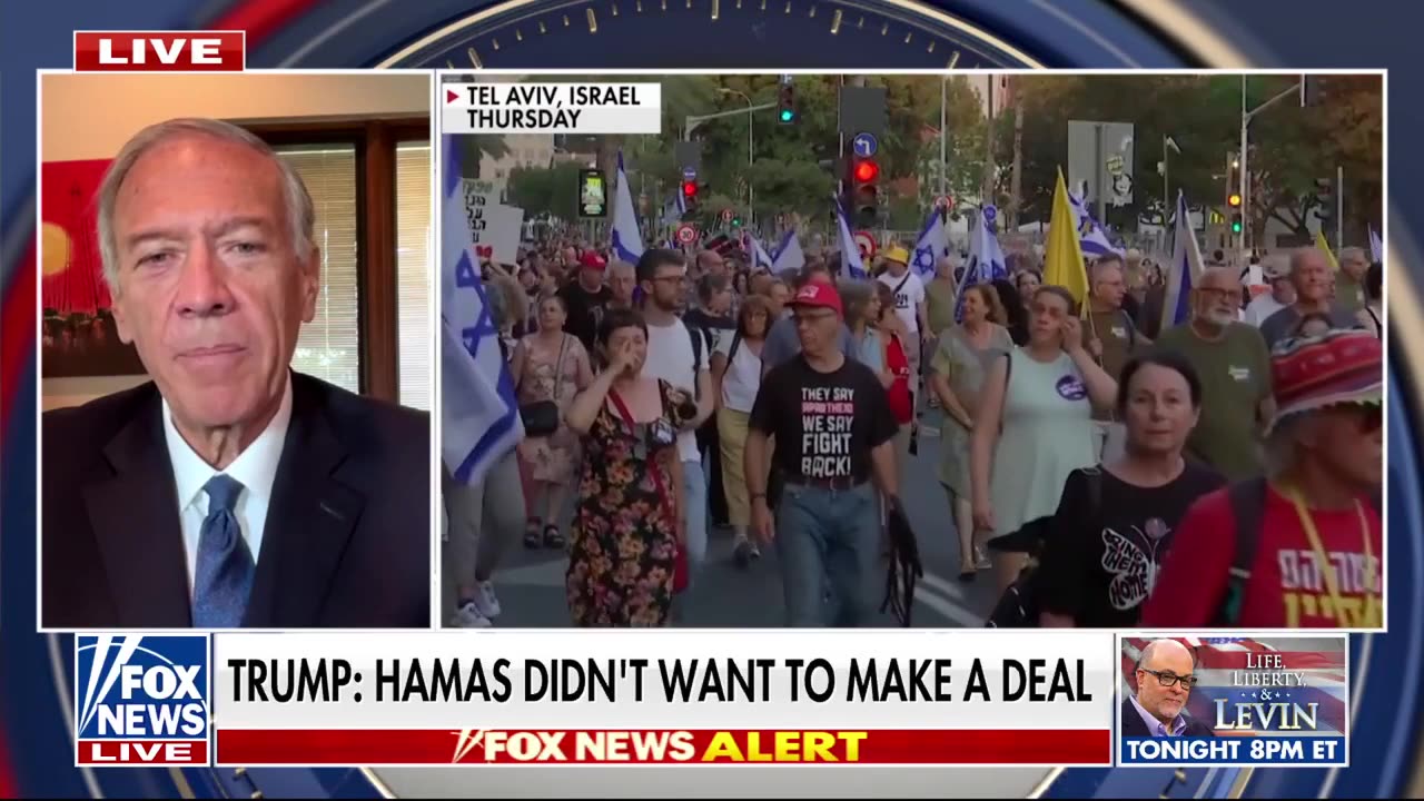 Trump claims Hamas refused to make a deal to release remaining hostages
