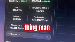 toshi crypto price prediction #fyp