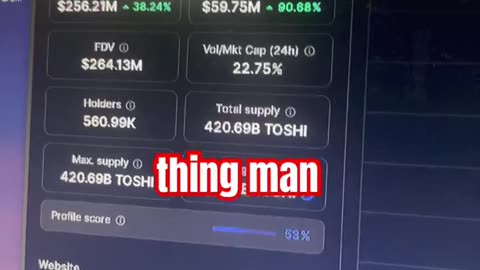 toshi crypto price prediction #fyp