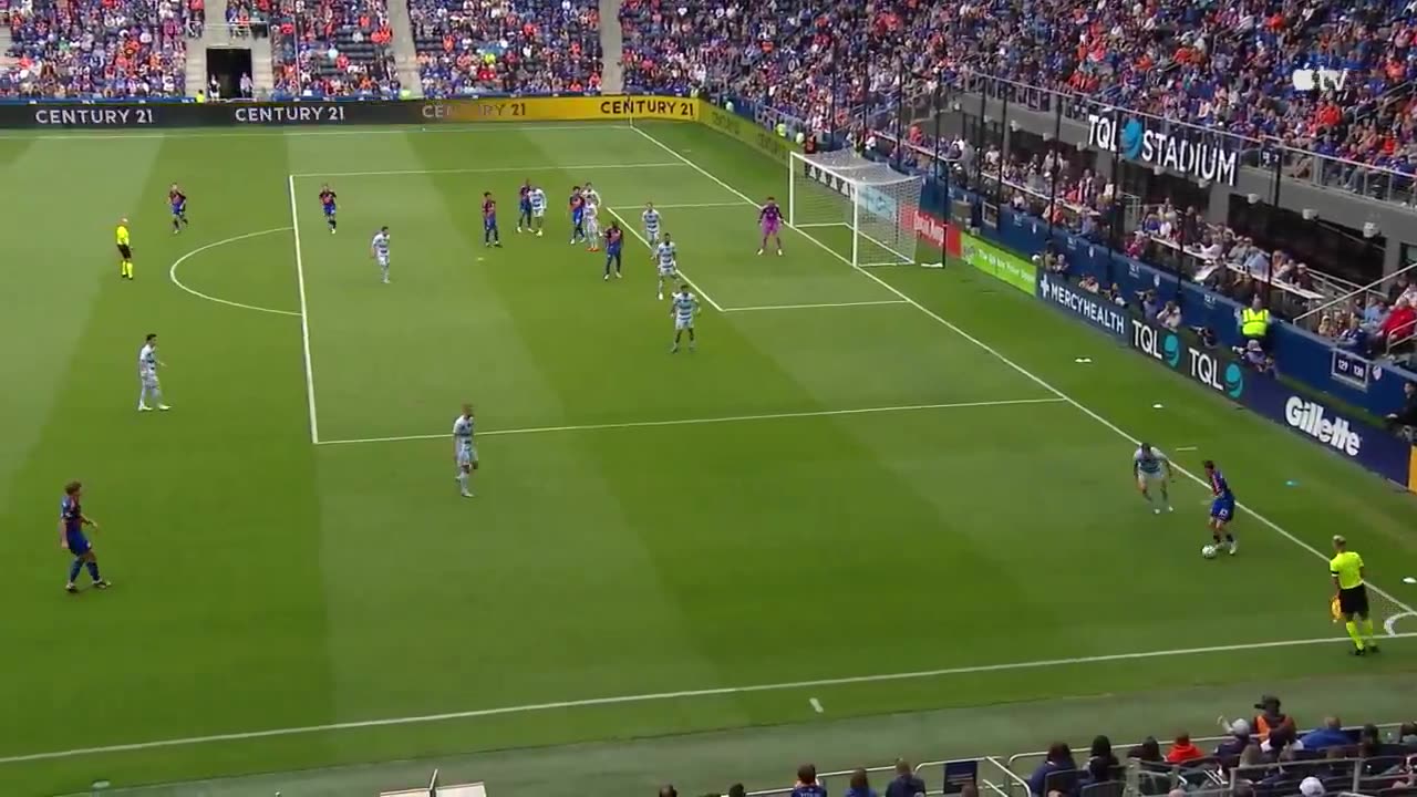 Major League Soccer - KEVIN DENKEY RIDES THE BIKE FOR A BRACE. 😱😱😱 @fccincinatti