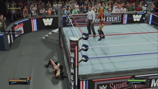 wwe 2k25 301 universe Rachel Valentine VS Becky Lynch