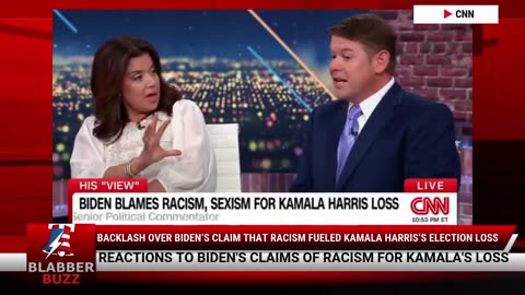 Backlash Over Biden’s Claim That Racism Fueled Kamala Harris’s Election Loss