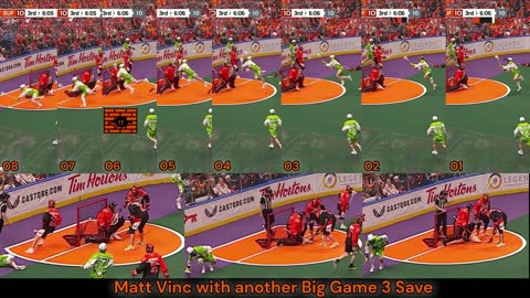 Prototype 54: Matt Vinc with another Big Game 3 Save