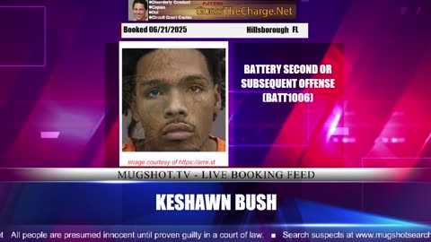 Mugshot TV - Live Arrest Booking Video Stream