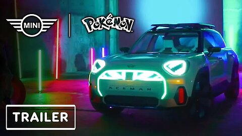 Pokemon x Mini - Official Aceman Concept Car Play On Trailer _ gamescom 202