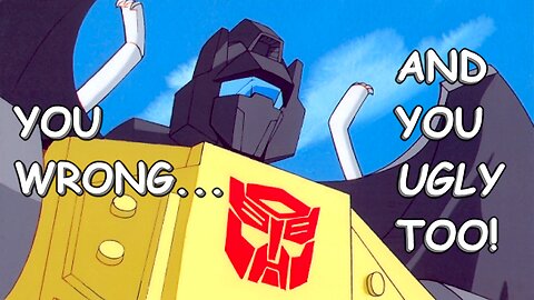 Transformers G1 Cartoon - Funny Grimlock clips