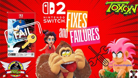 Switch 2 Compatibility fixes, Game card Key FAIL and Donkey Kong Bananza