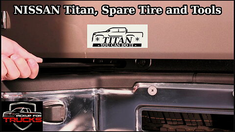 NISSAN Titan, Spare Tire and Tools