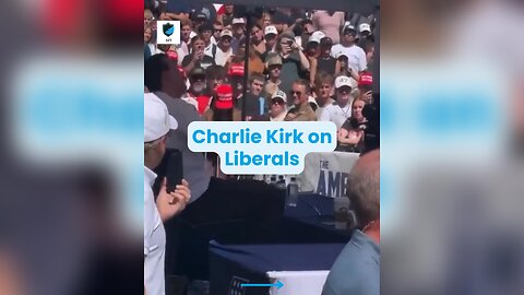 ❌ Charlie Kirk on Liberals 🤣
