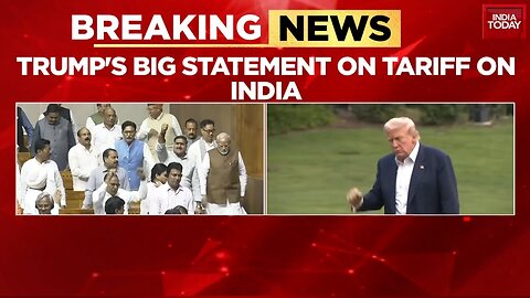 Donald Trump Says US‑India Trade Deal Not Finalised Yet, Threatens Tariffs as High as 25%