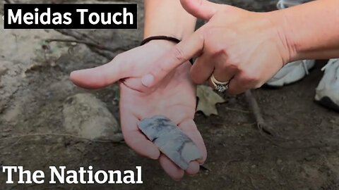 #TheMoment an ancient spearhead was unearthed on a family farm |