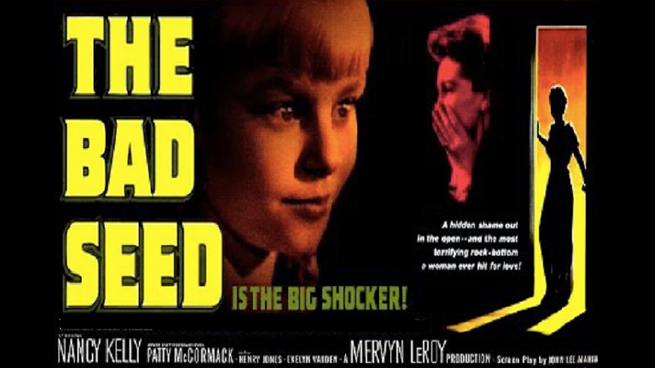 THE BAD SEED 1956 Within a Cute Little Girl Hides the Character of a Fiend FULL MOVIE in HD
