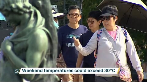 UK Heatwave_ Temperatures could hit 32c in areas across the country this week, as a plume of Warm a