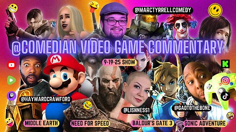 Middle Earth, Need for Speed: Most Wanted, Baldur's Gate 3, Sonic Adventure - CVGC 9-19-25 Show