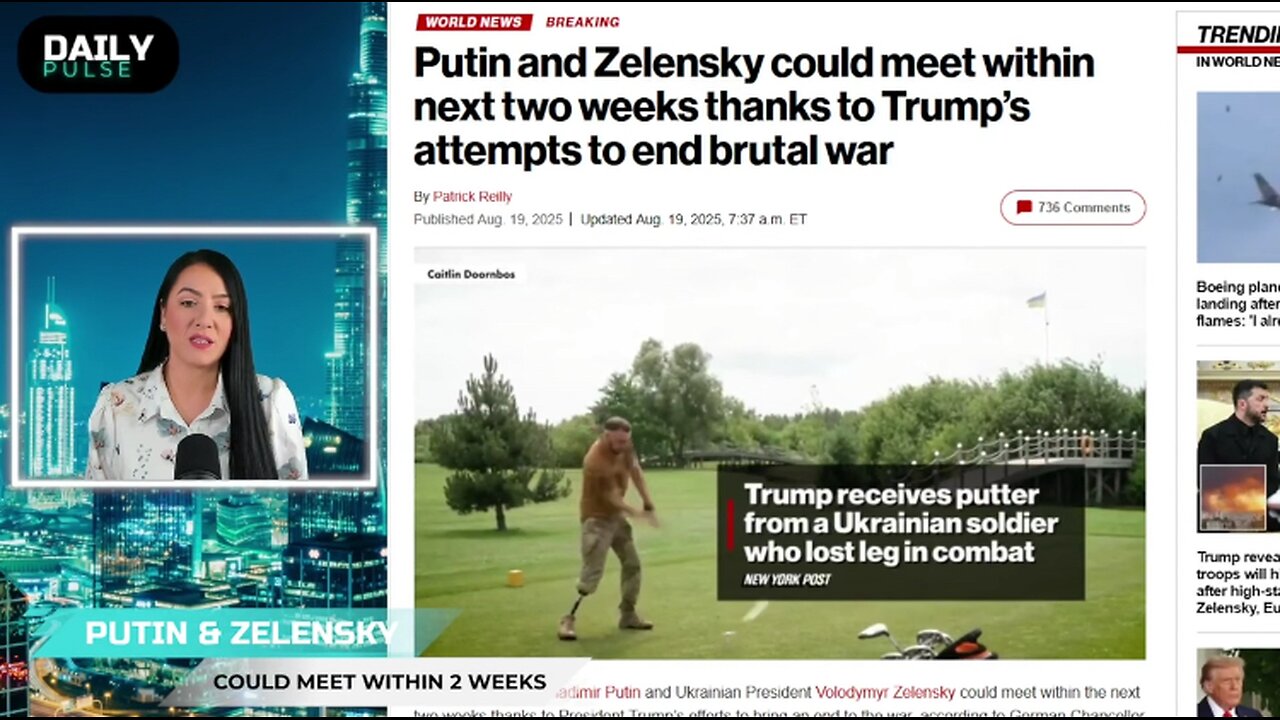 Putin and Zelensky could sit down face-to-face within two weeks