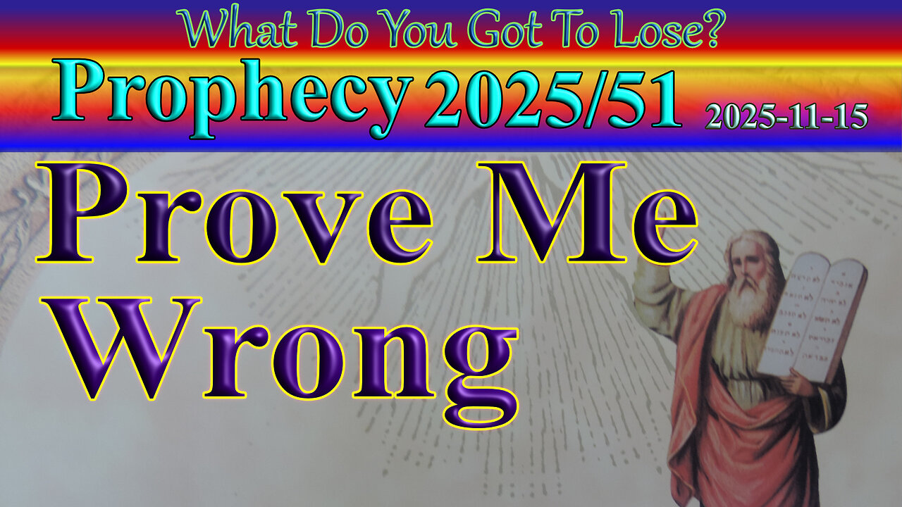 Prove Me Wrong; Prophecy