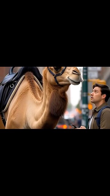 your Uber ride is here 🐫