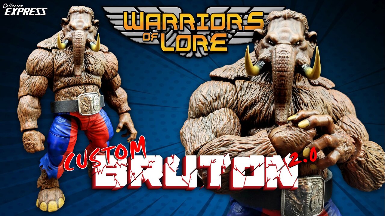 Marvel Legends Custom Original Character BRUTON - Custom Showcase
