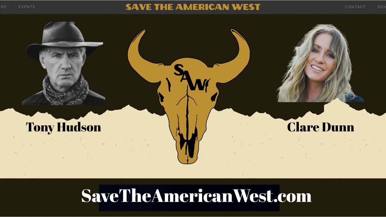 Saving the American West with Clare Dunn and Tony Hudson UnderDog Report #85