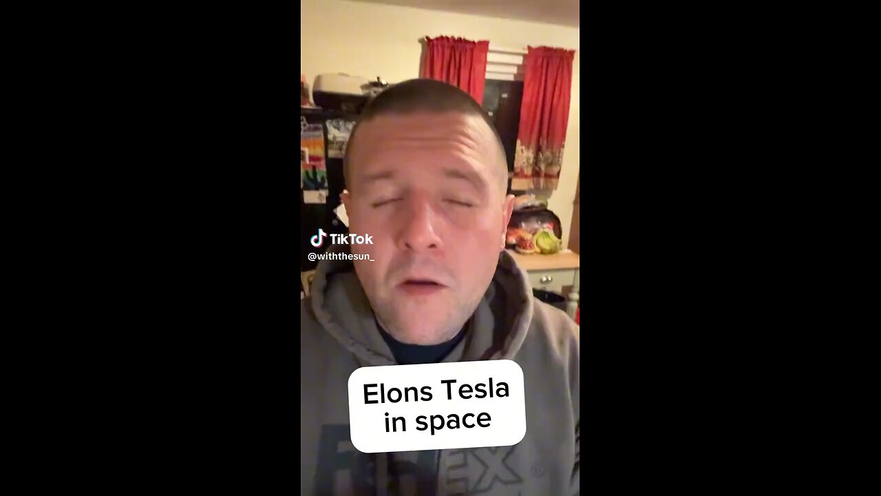 Elon and his space Tesla