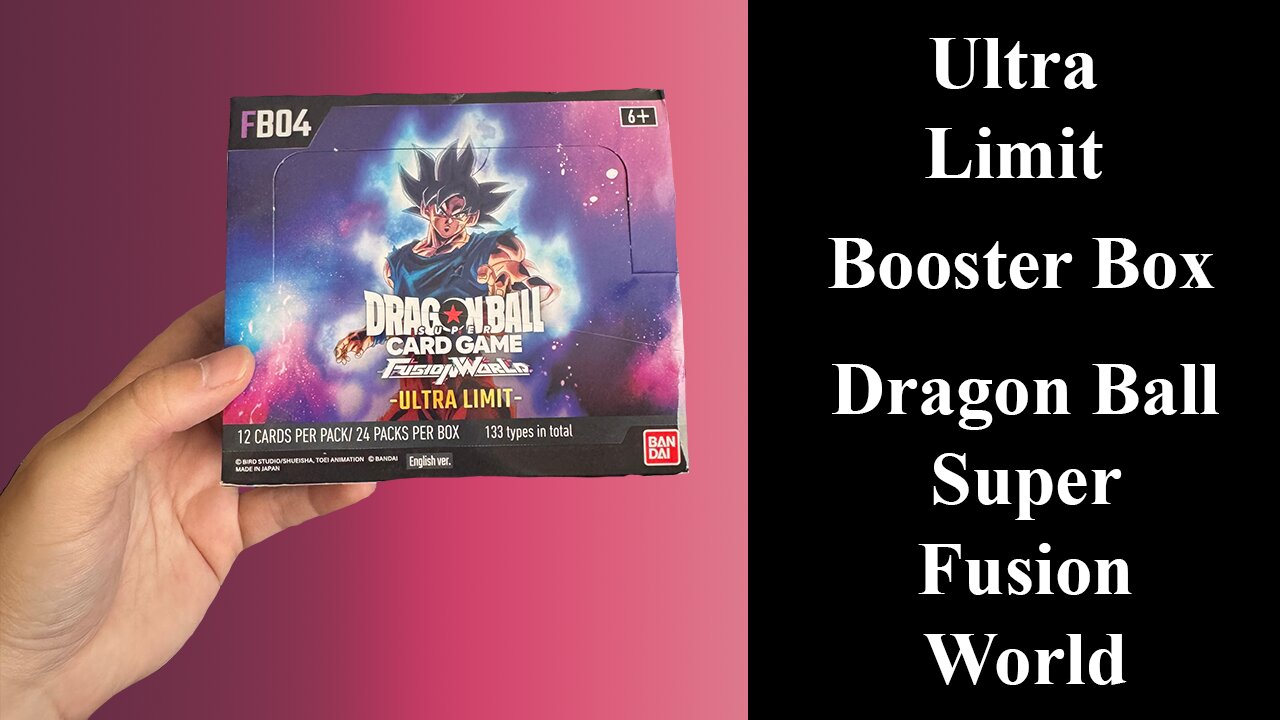 Opening the Fusion World Ultra Limit Booster Box!