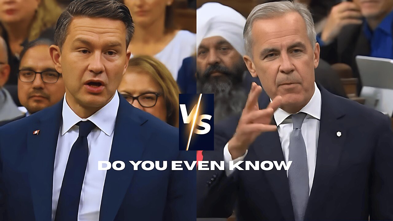 Pierre Poilievre vs Mark Carney 🔥 Heated Clash in Parliament