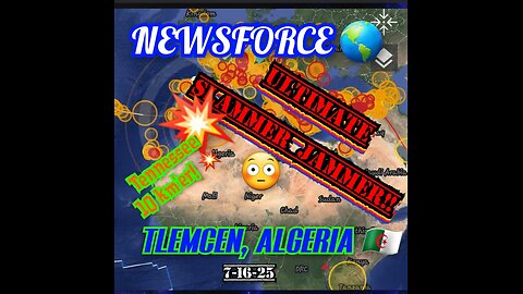 Special 📕 Report! Tlemcen, Algeria 🇩🇿ULTIMATE SLAMMER JAMMER!💥🕳TN-10km!Surprise blast!💥 🤔 7-16-25