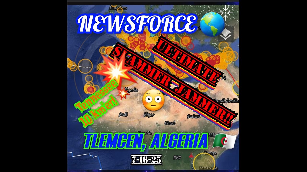 Special 📕 Report! Tlemcen, Algeria 🇩🇿ULTIMATE SLAMMER JAMMER!💥🕳TN-10km!Surprise blast!💥 🤔 7-16-25