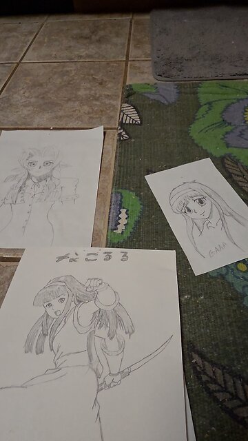 human pic vs finch pic