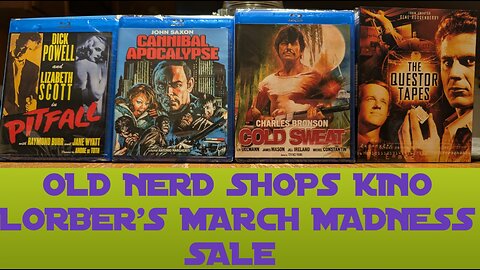 OLD NERD SHOPS KINO LORBER'S MARCH MADNESS SALE 2025