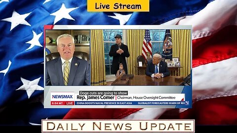x361c: Newsmax - We will find out who authorized Biden's autopen: James Comer | Wake Up America