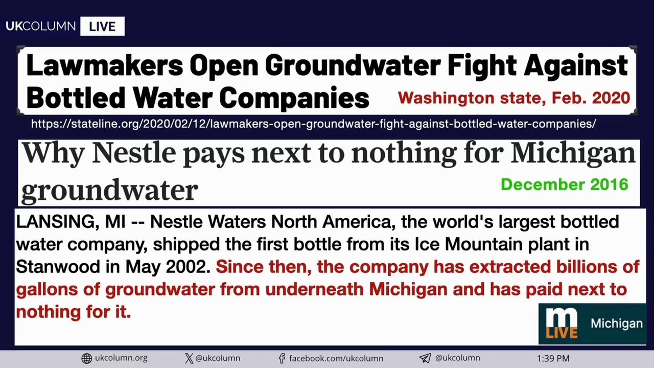 Florida Rejects Geoengineering as Weather Control Programs Expand - UK Column News