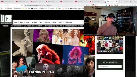 “Famous Rockers That Put On A Dress!”