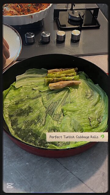 Traditional Homemade Cabbage Rolls