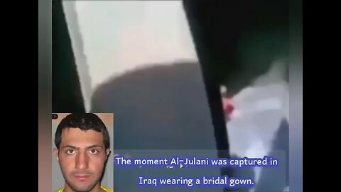 👀 Throwback: Coward al-Julani allegedly used a woman’s outfit to hide