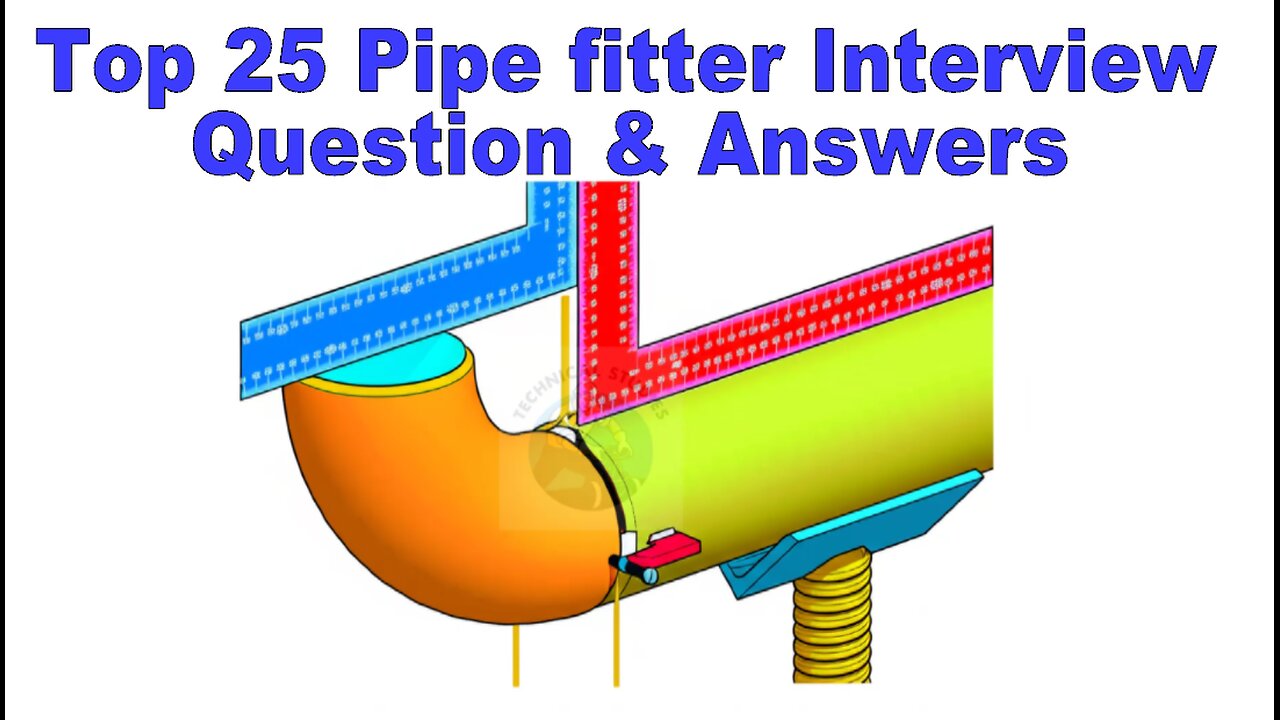 25 best pipe interview questions for pipe fitters and fabricators.