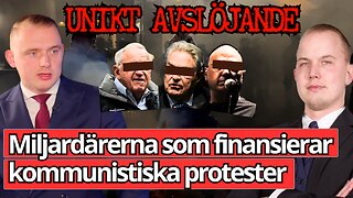 AVSLÖJANDE: Här är personerna som finansierar vänsterextrema protester och grupperingar!