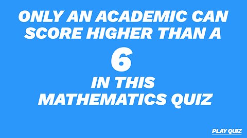 Are you as smart as an academic?