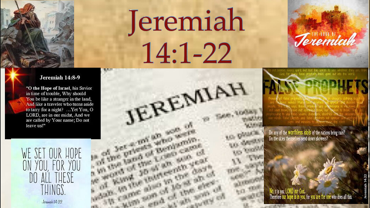 Jeremiah 14:1-22
